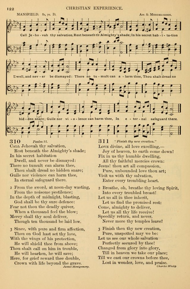 Laudes Domini: a selection of spiritual songs ancient & modern (Abr. ed.) page 122