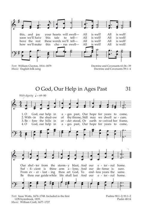 Hymns of the Church of Jesus Christ of Latter-day Saints page 33