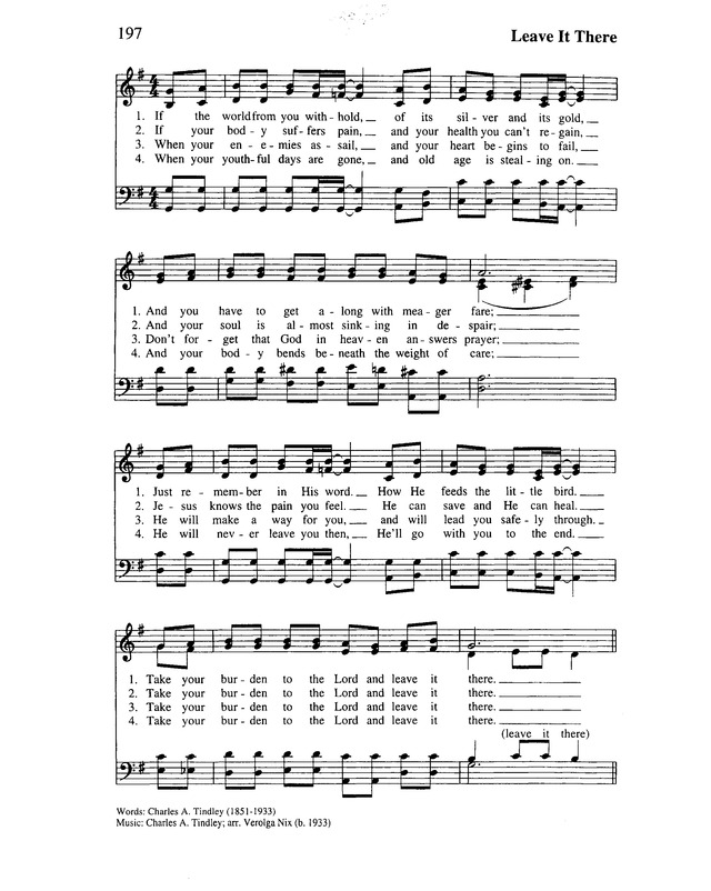 Lift Every Voice and Sing II: an African American hymnal page 249