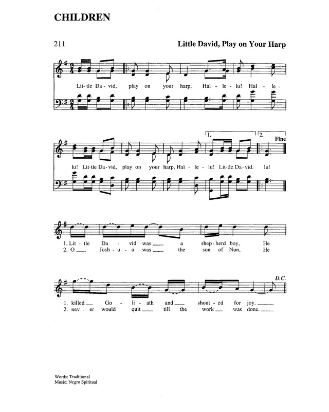 Lift Every Voice and Sing II: an African American hymnal page 269