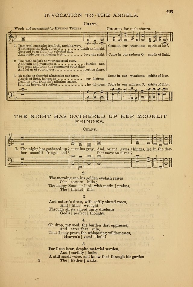 The Lyceum Guide: a collection of songs, hymns, and chants; lessons, readings, and recitations; marches and calisthenics. (With illustrations.) together with programmes and exercises ... page 55