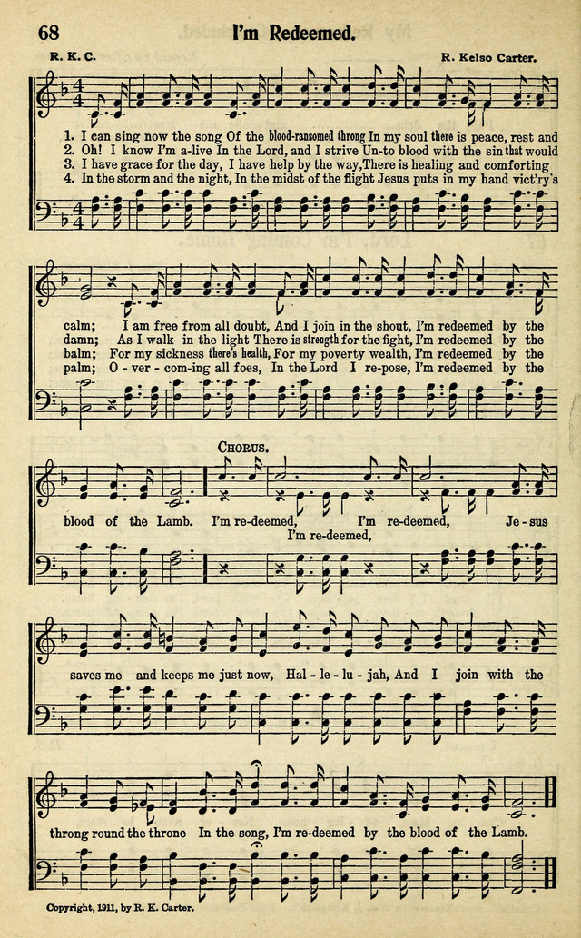 Living Gospel Songs and Choruses page 68