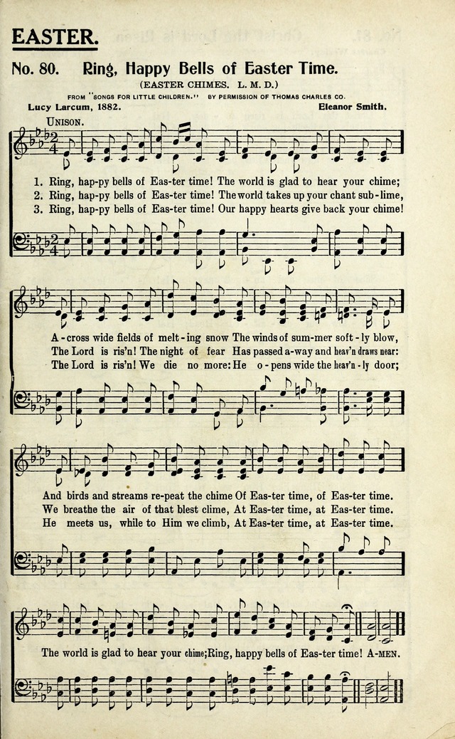 Living Hymns: the small hymnal: a book of worship and praise for the developing life page 73