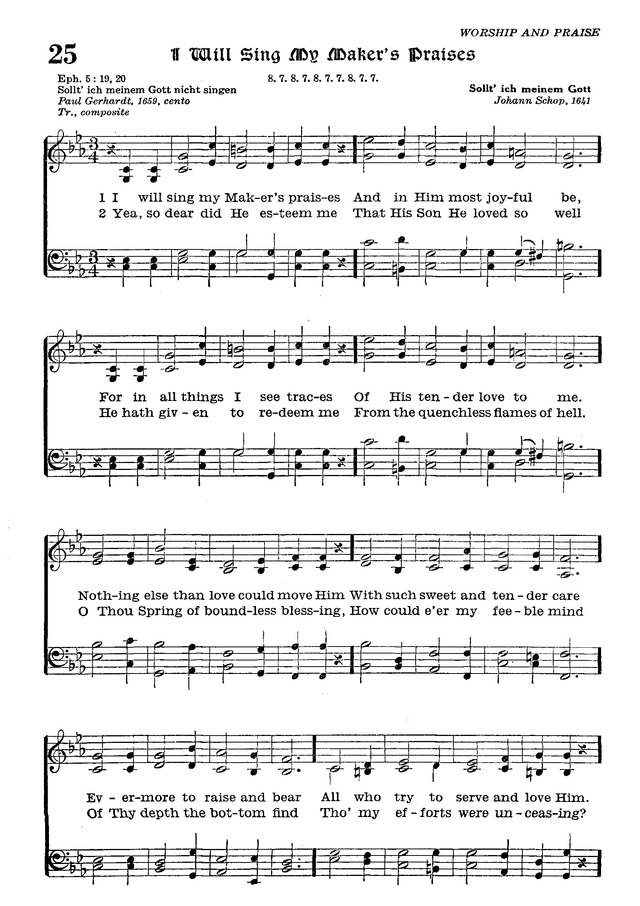 The Lutheran Hymnal page 196