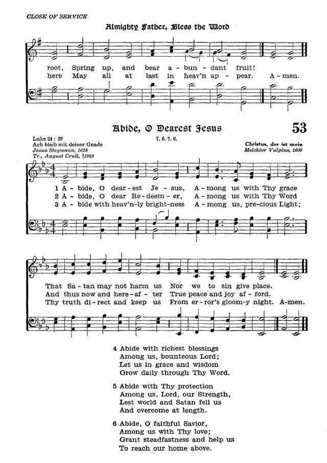 The Lutheran Hymnal page 225