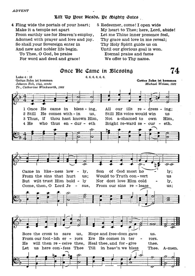 The Lutheran Hymnal page 249