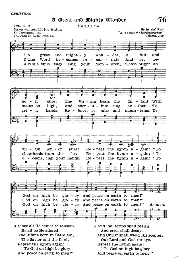 The Lutheran Hymnal page 251