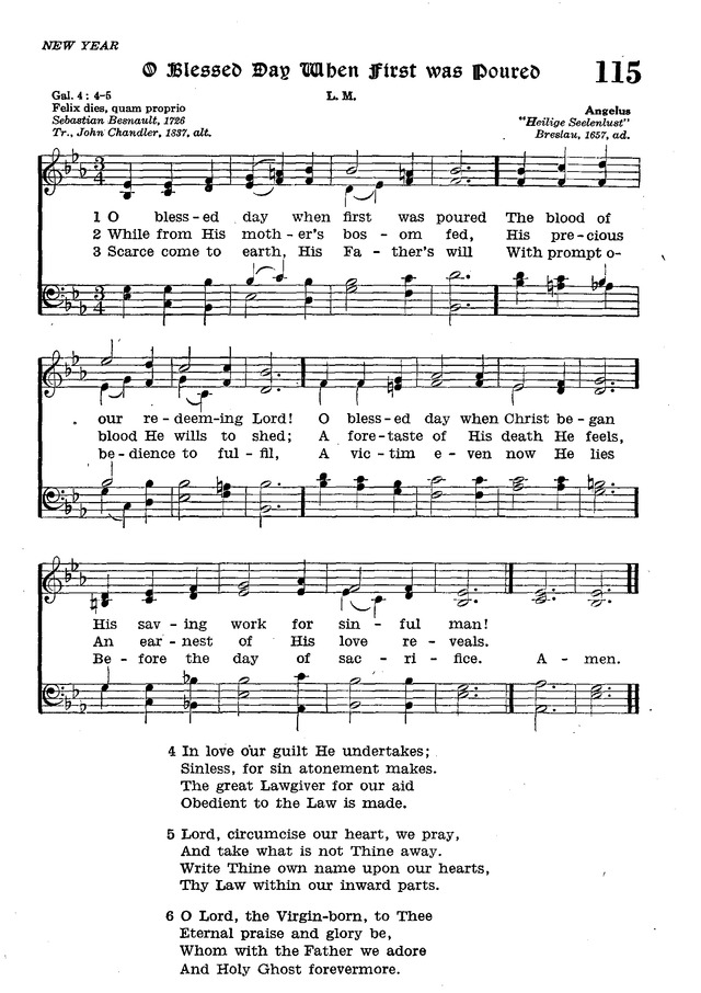 The Lutheran Hymnal page 293