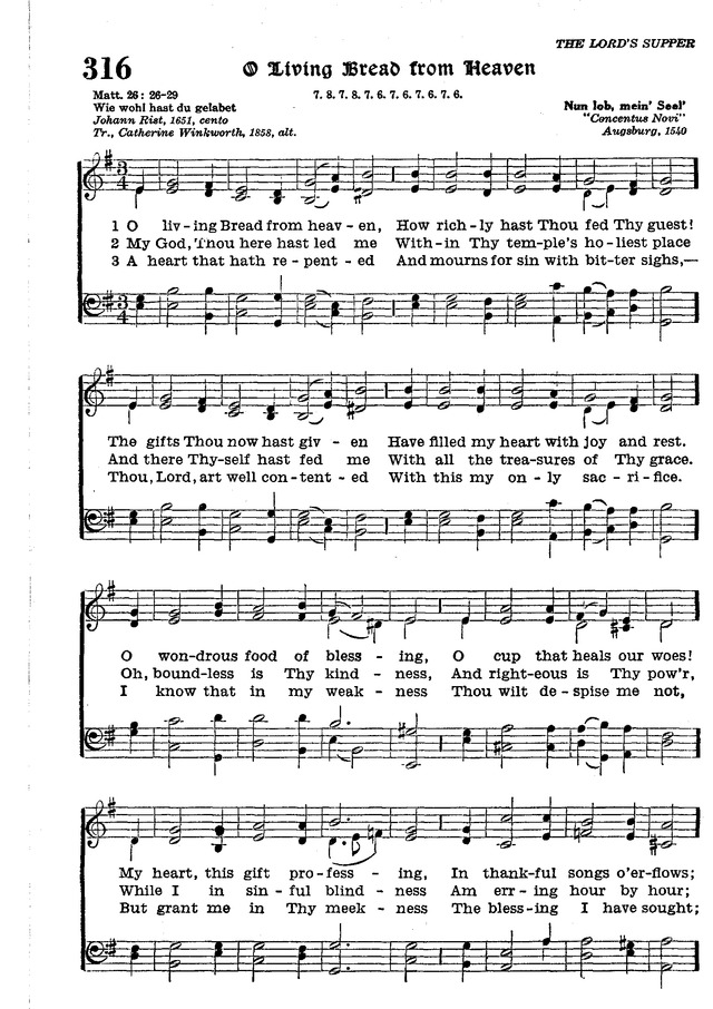 The Lutheran Hymnal page 496