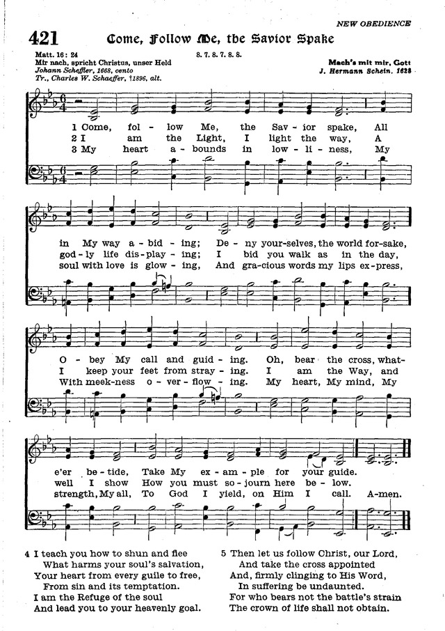 The Lutheran Hymnal page 600