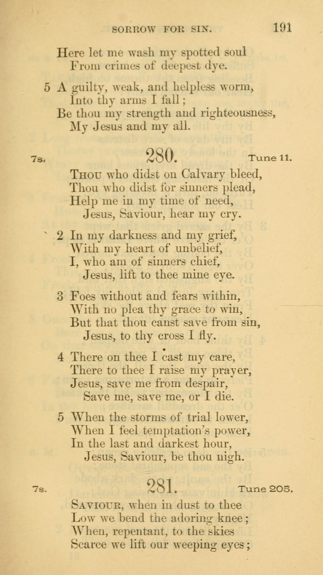 The Liturgy and Hymns of the American Province of the Unitas Fratrum page 267