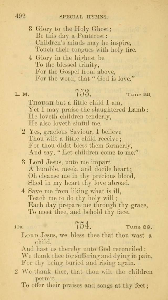 The Liturgy and Hymns of the American Province of the Unitas Fratrum page 570