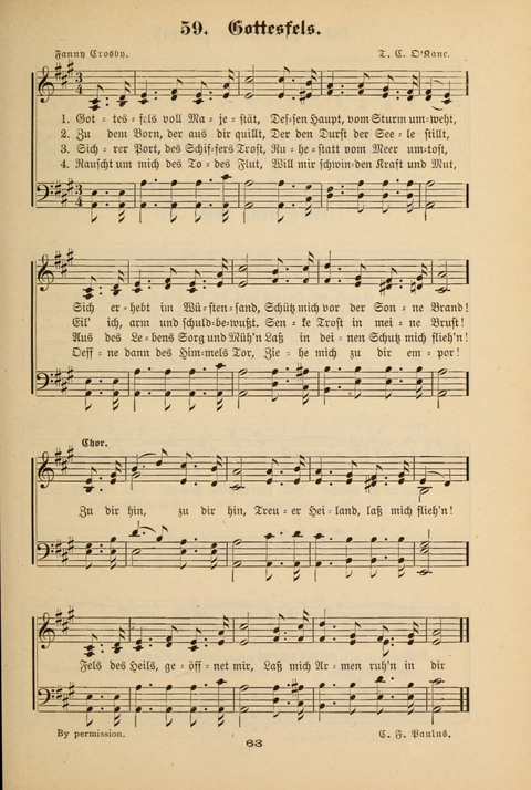 Lobe den Herrn!: eine Liedersammlung für die Sonntagschul- und Jugendwelt page 61