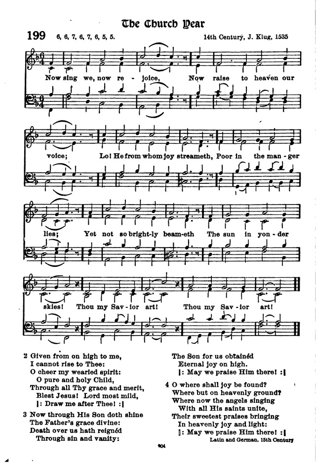 The Lutheran Hymnary page 303
