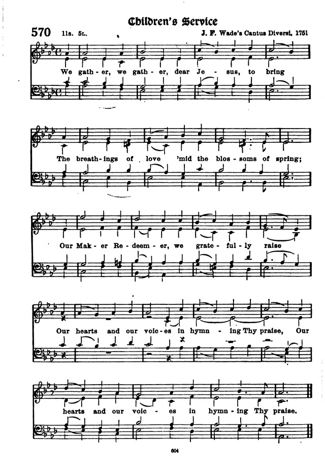 The Lutheran Hymnary page 703