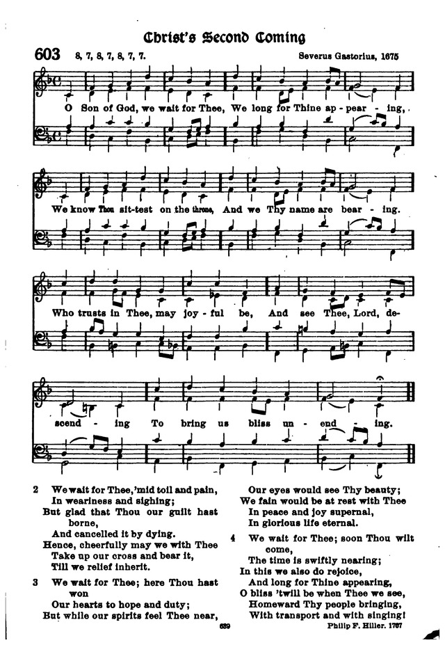 The Lutheran Hymnary page 738