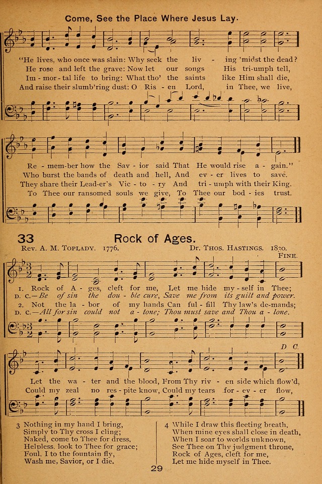 Lutheran Hymnal for the Sunday School page 29