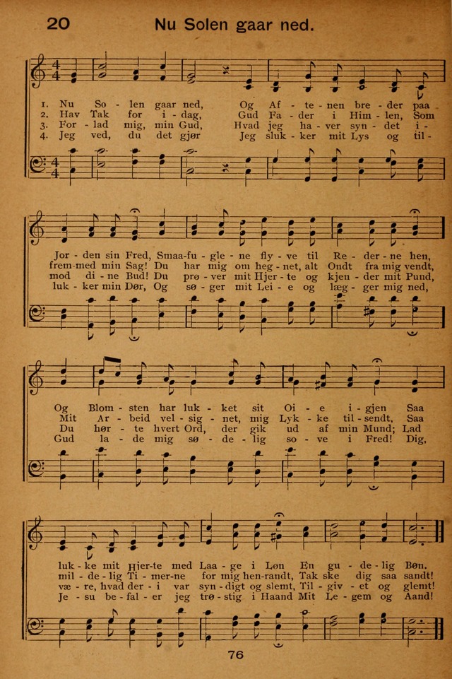Lutheran Hymnal for the Sunday School page 76