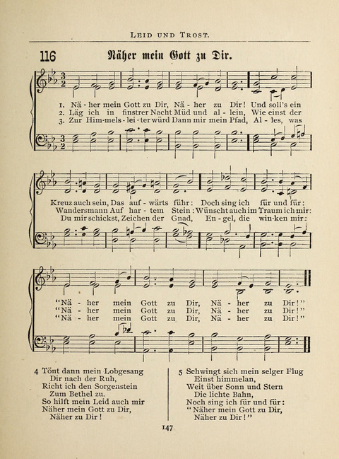 Liederlust: Altes und Neues für Muntere Sänger in Kirche, Schule und Haus page 147