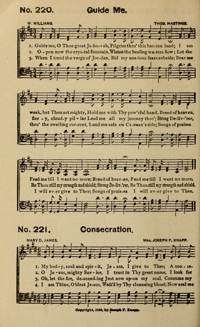 Light and Life Songs: adapted especially to sunday schools, prayer meetings and other social services page 208