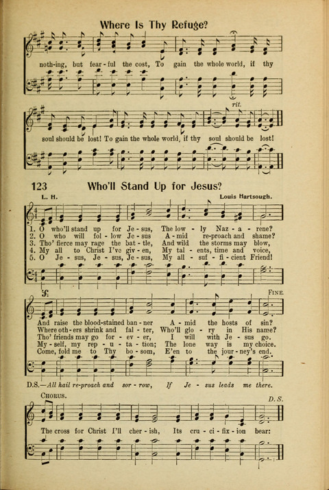 Light and Life Songs No. 2 page 123