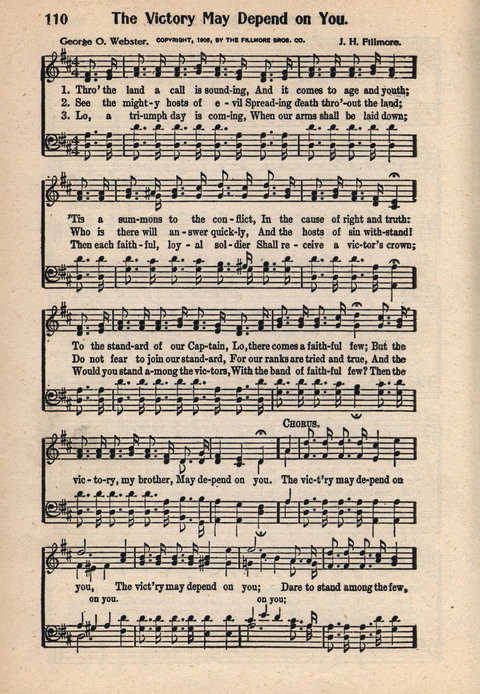 Light and Life Songs No. 3 page 110