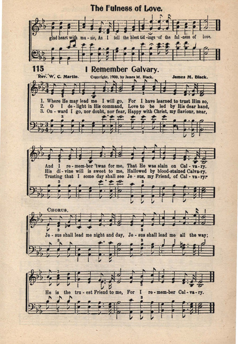 Light and Life Songs No. 3 page 115