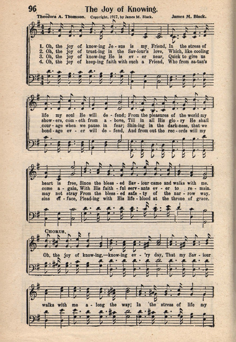 Light and Life Songs No. 3 page 96