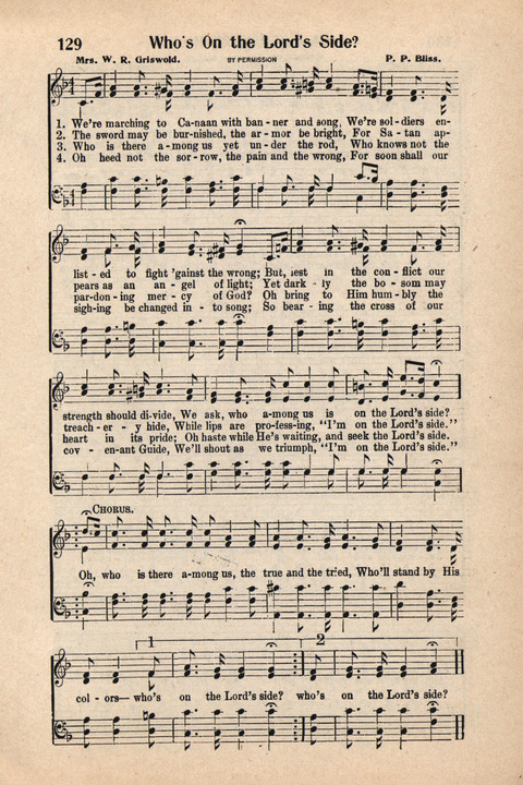 Light and Life Songs No. 4 page 129