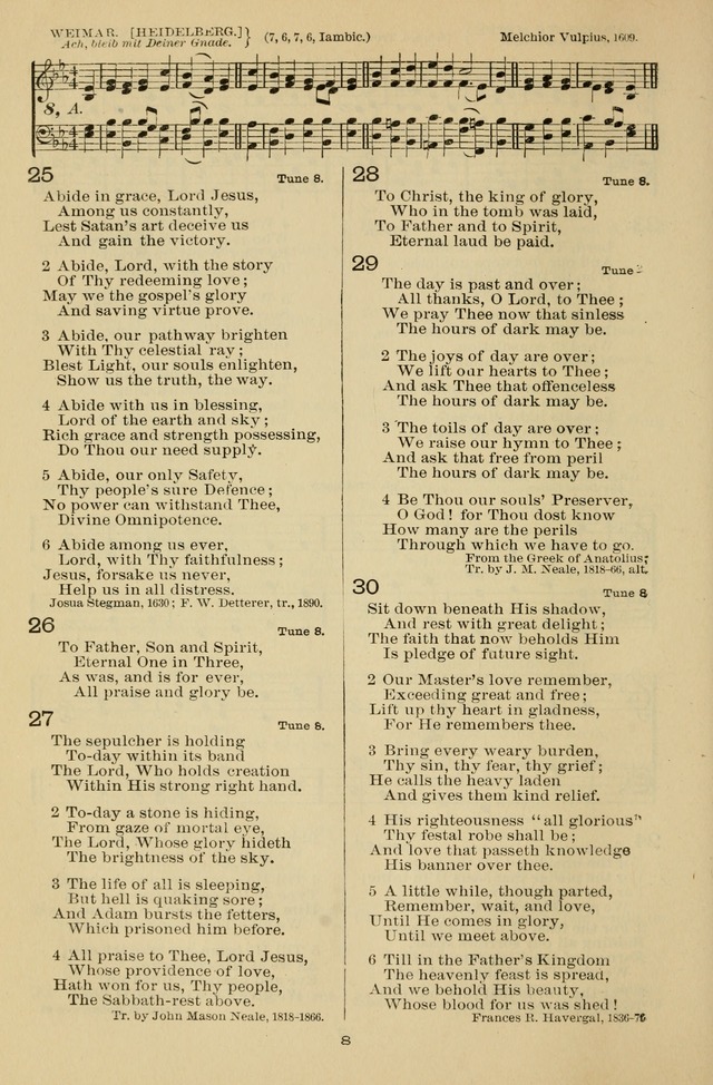 The Liturgy and the Offices of Worship and Hymns of the American Province of the Unitas Fratrum, or the Moravian Church page 192