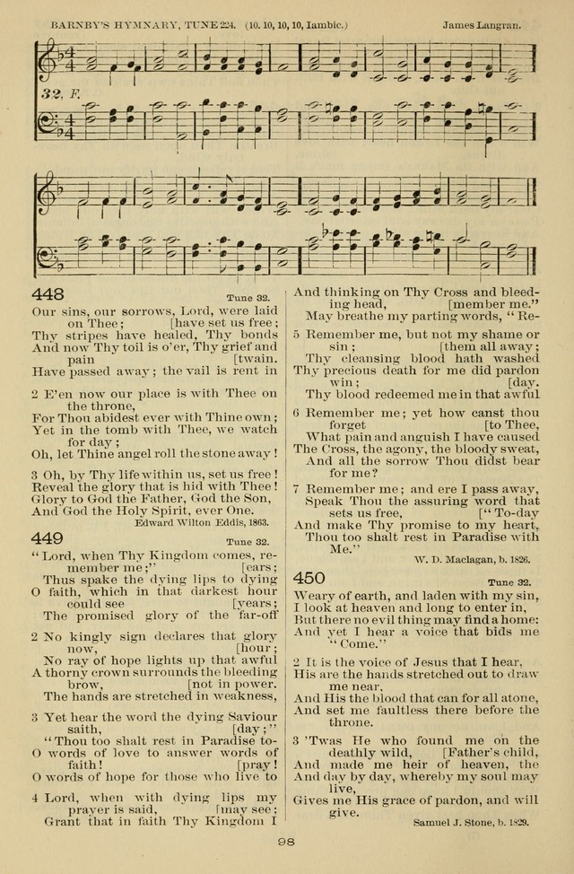 The Liturgy and the Offices of Worship and Hymns of the American Province of the Unitas Fratrum, or the Moravian Church page 282