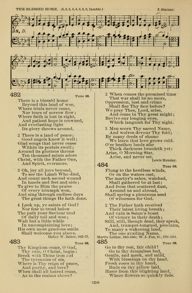 The Liturgy and the Offices of Worship and Hymns of the American Province of the Unitas Fratrum, or the Moravian Church page 292
