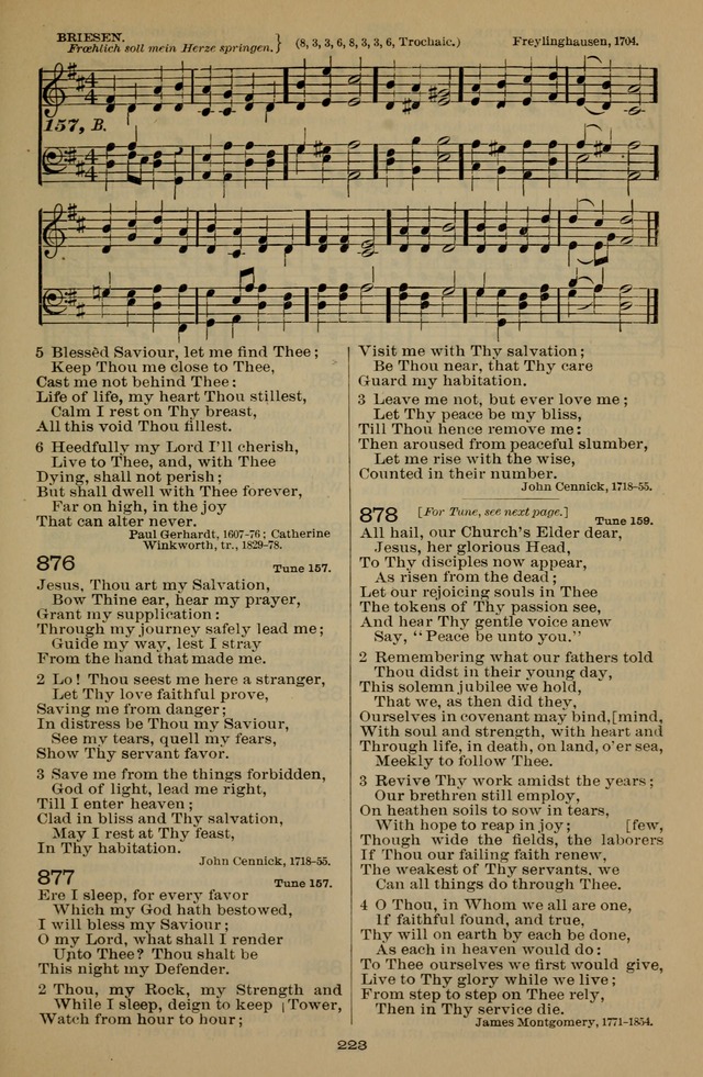 The Liturgy and the Offices of Worship and Hymns of the American Province of the Unitas Fratrum, or the Moravian Church page 407