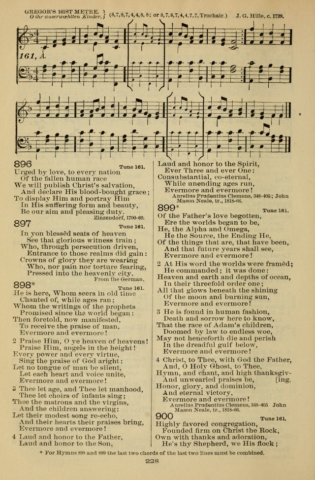 The Liturgy and the Offices of Worship and Hymns of the American Province of the Unitas Fratrum, or the Moravian Church page 412