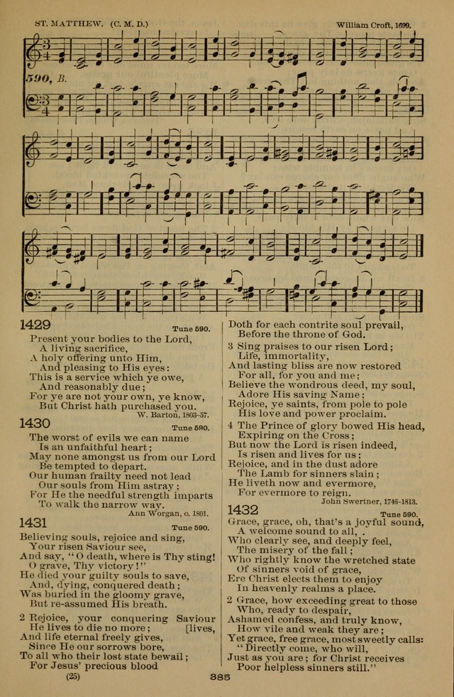 The Liturgy and the Offices of Worship and Hymns of the American Province of the Unitas Fratrum, or the Moravian Church page 569