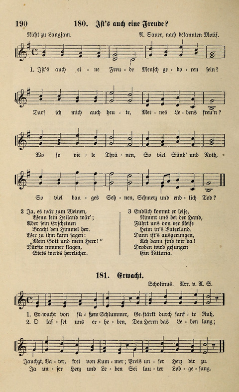 Liederlust und Psalter mit Anhang page 180