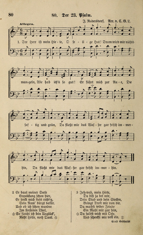 Liederlust und Psalter mit Anhang page 74