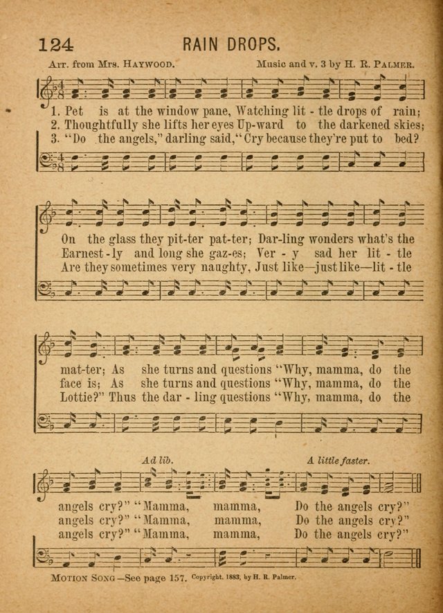 Little Pilgrim Songs: for primary classes and singing in the home: a new collection of sacred and secular songs, (including motion songs) together with a number of services for anniversary occasions page 119