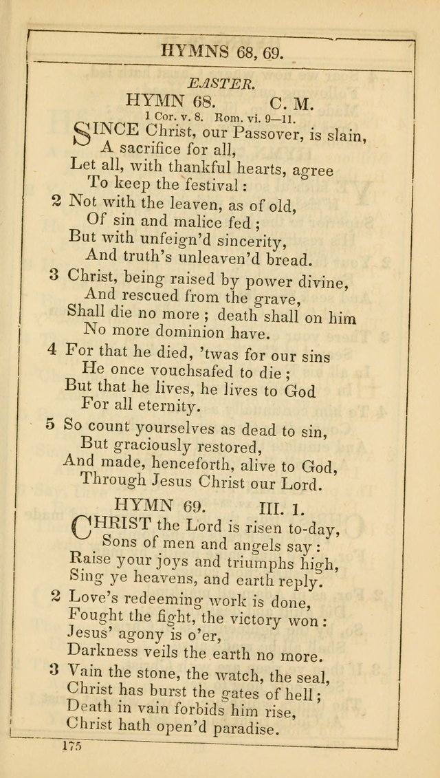 The Lecture-Room Hymn-Book: containing the psalms and hymns of the book of common prayer, together with a choice selection of additional hymns, and an appendix of chants and tunes... page 186