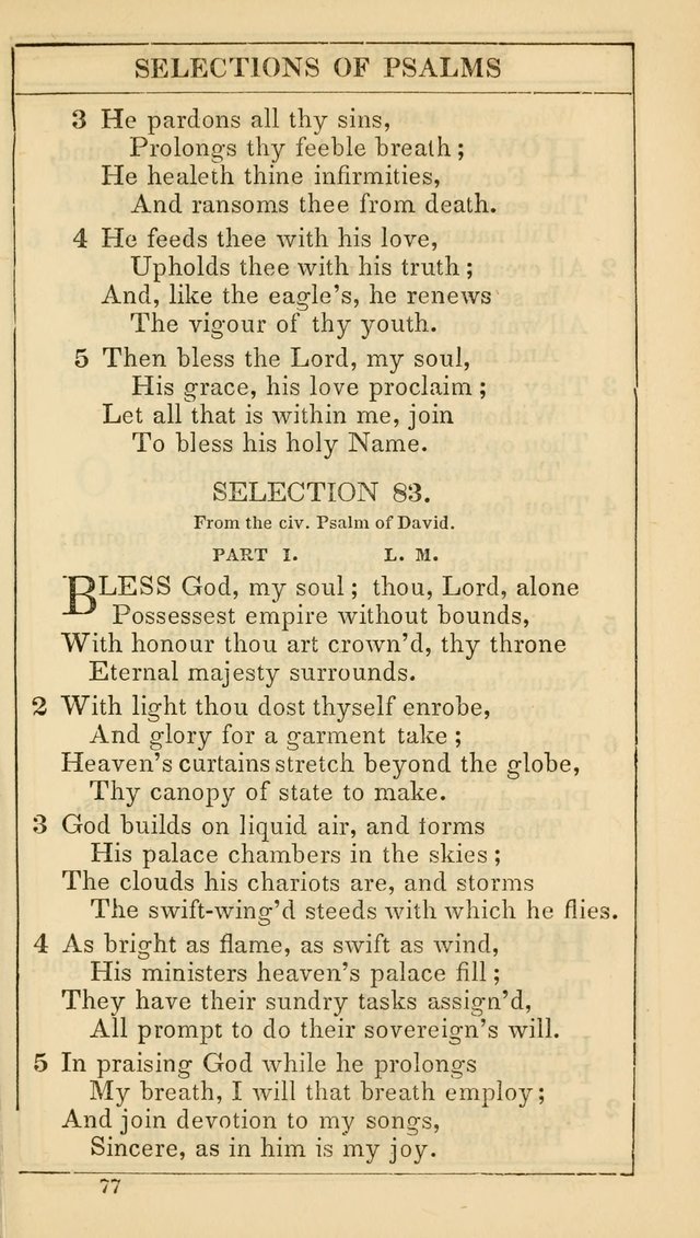 The Lecture-Room Hymn-Book: containing the psalms and hymns of the book of common prayer, together with a choice selection of additional hymns, and an appendix of chants and tunes... page 88