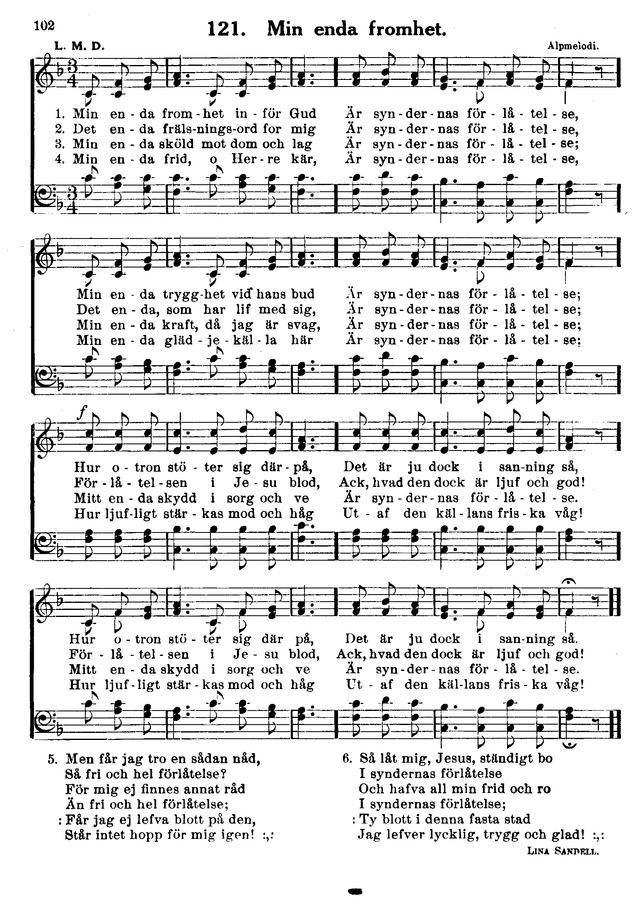 Lutherförbundets Sångbok page 96