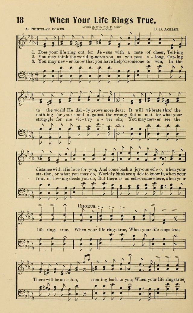 Life and Service Hymns page 19