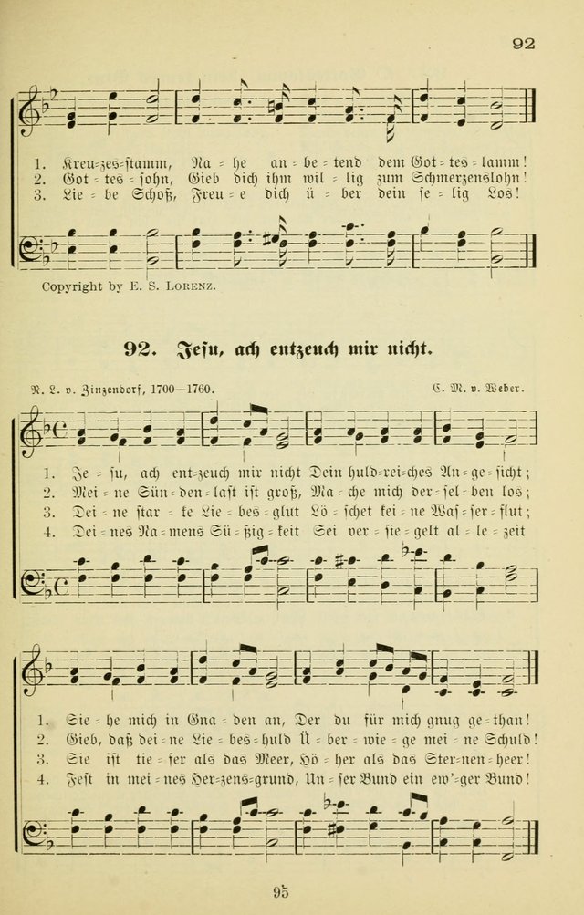 Liederkranz für Sonntags-Schulen und Jugend-Vereine page 114
