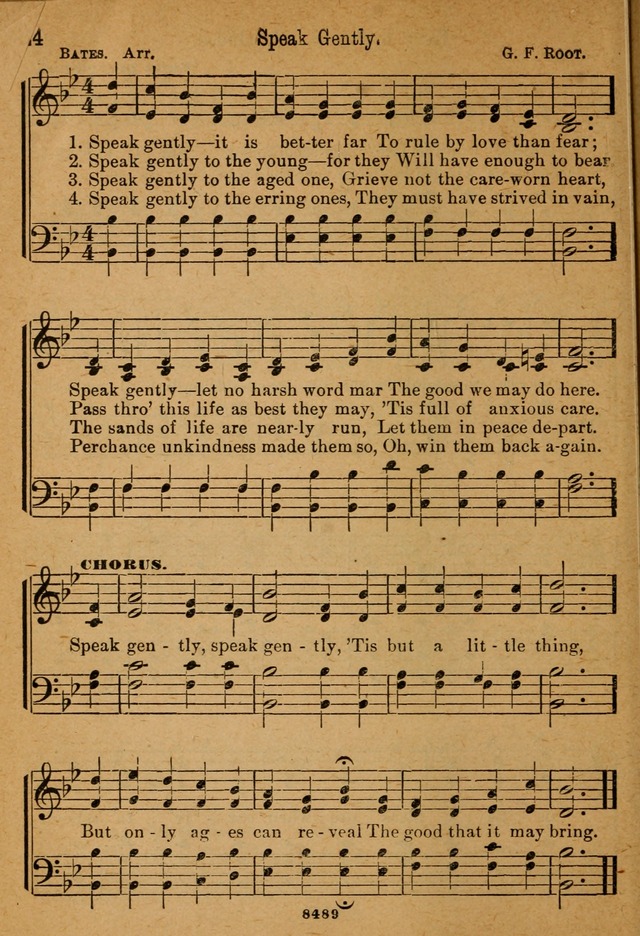 Little Sacred Songs: for Little Singers of the primary department of the Sunday school, and for Kindergartens and the home page 24