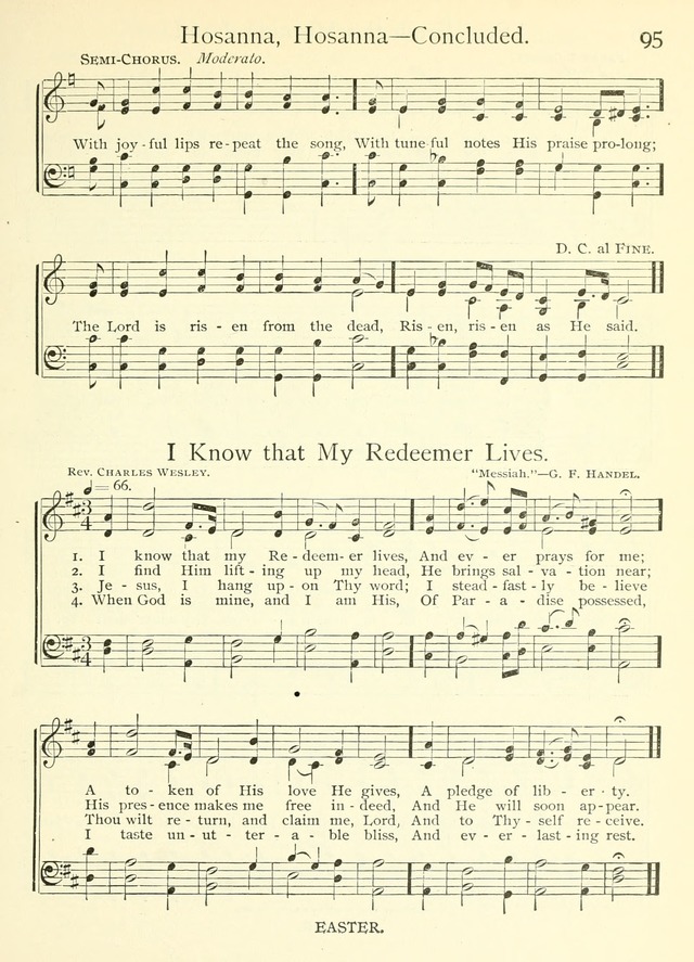 Life-Time Hymns: a collection of old and new hymns of the Christian Church page 103