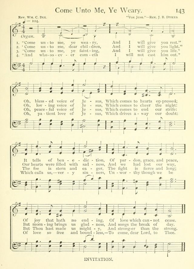 Life-Time Hymns: a collection of old and new hymns of the Christian Church page 151