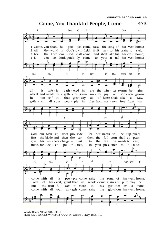 Lift Up Your Hearts: psalms, hymns, and spiritual songs page 516