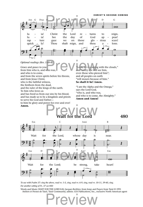 Lift Up Your Hearts: psalms, hymns, and spiritual songs page 524