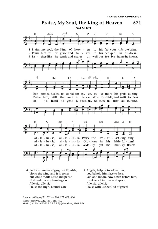 Lift Up Your Hearts: psalms, hymns, and spiritual songs page 630