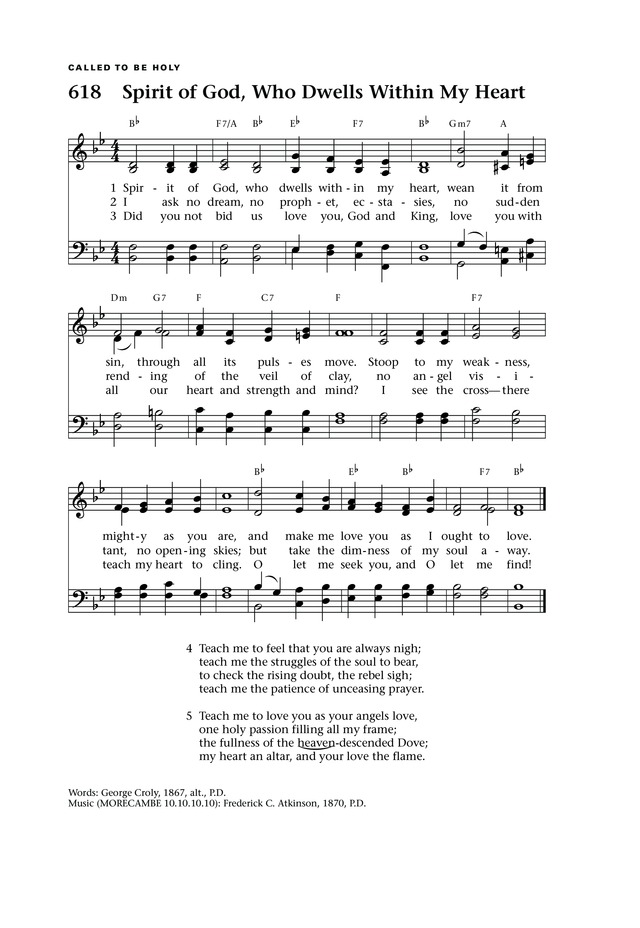 Lift Up Your Hearts: psalms, hymns, and spiritual songs page 693